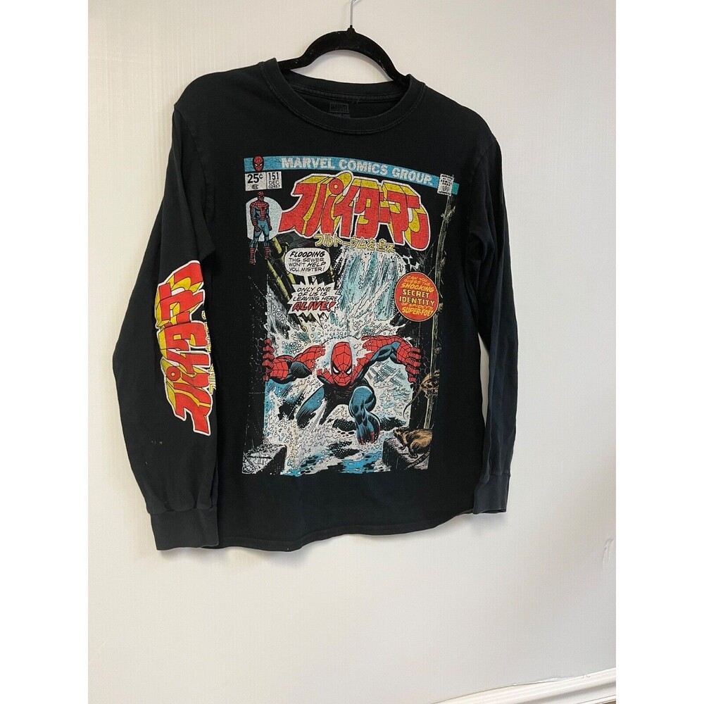 JAPAN Kanji The Amazing Spider-Man #151 Marvel Comics T-Shirt S Men's Small